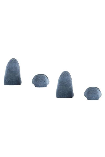Burlington Damen Füßlinge, 4er Pack – Casual IN, rutschfester Absatz, einfarbig