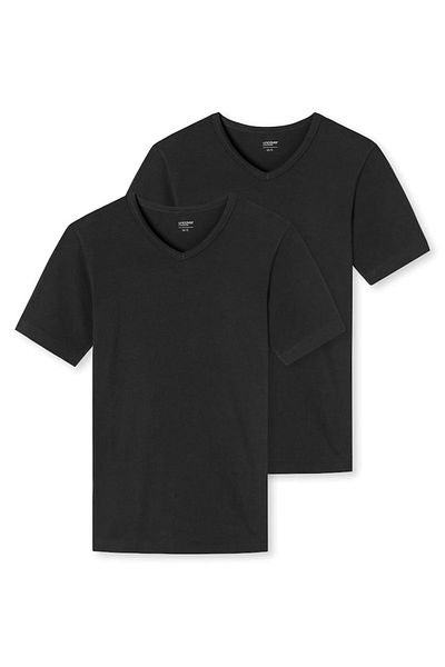 uncover by Schiesser Herren T-Shirt 4er Pack - V-Ausschnitt