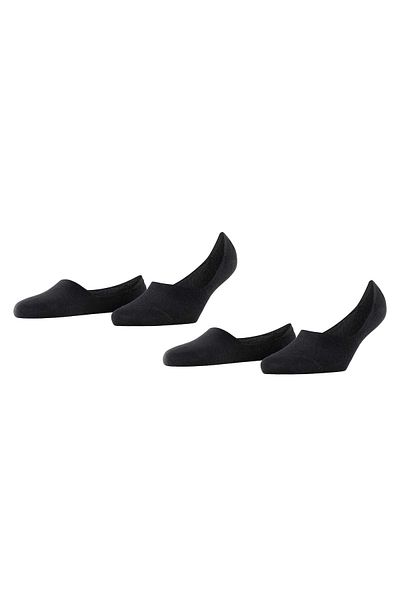 Burlington Damen Füßlinge, 4er Pack – Casual IN, rutschfester Absatz, einfarbig
