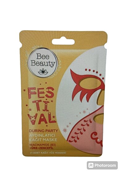 Bee Beauty During Party Kağıt Maske