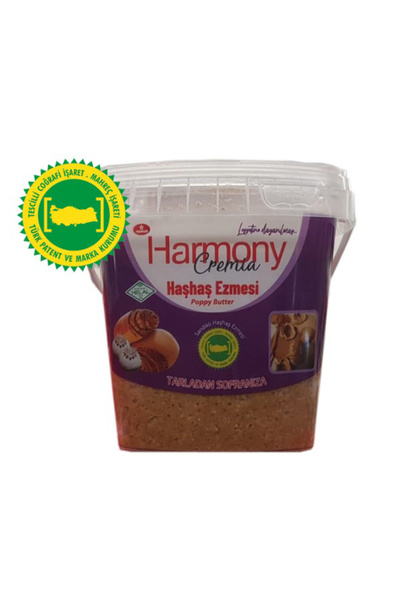 Harmony 400 gram afyon sandıklı sarı haşhaş ezmesi