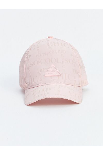 LC Waikiki LCW ACCESSORIES - Text Printed Girl's Cap Hat