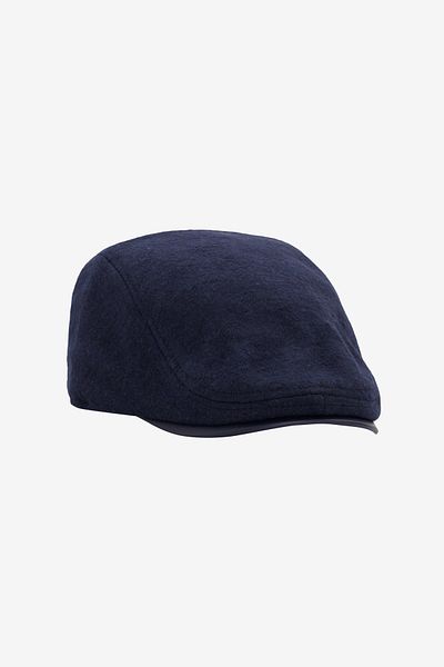 ALTINYILDIZ CLASSICS Men's Navy Blue Cotton Cap Hat