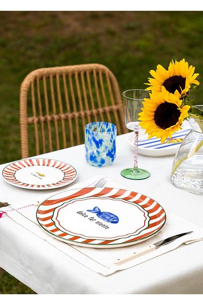The Mia 30 Cm Fish Serving Plate