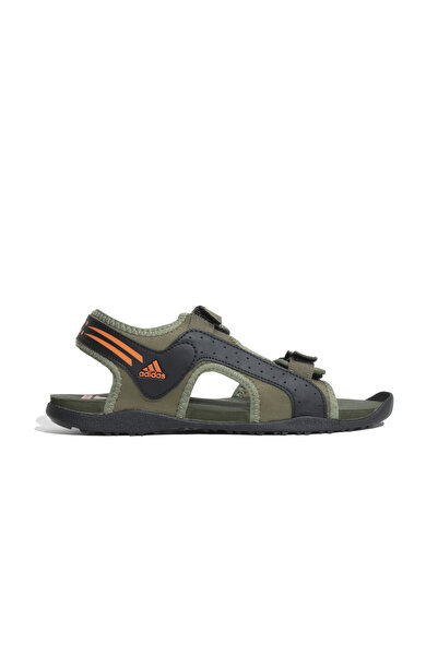 adidas صندل يومي مريح وخفيف الوزن مع شريط فيلكرو تشريحي