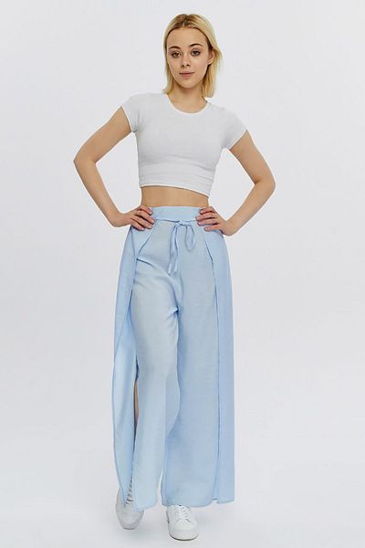 BAJAR Zippered Side Panel - Slit Detailed Trousers
