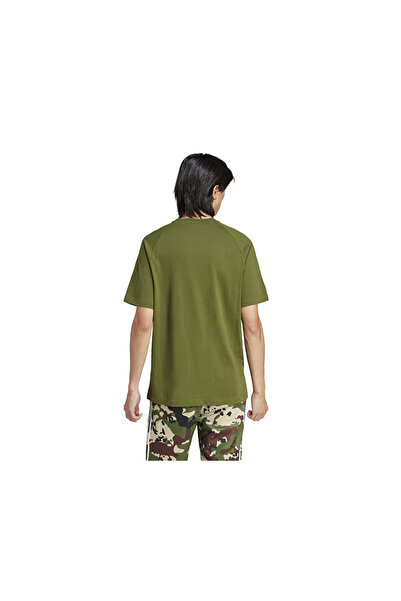 adidas Ανδρικό μπλουζάκι καθημερινής χρήσης Camo Tongue Tee IS0248 Πράσινο