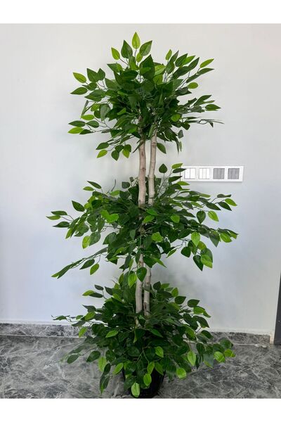 anonim Yapay Benjamin Ağacı 3 Katlı 150 Cm Yeşil Renk