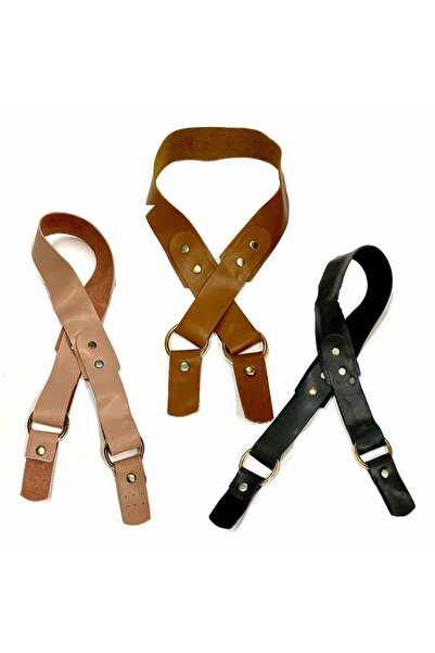 orhanucuzluk Deri Çanta Sapı Böcekli ( 1 Adet ) Siyah