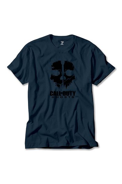 Z zepplin T-shirt Call Of Duty Black Ghosts Navy Blue