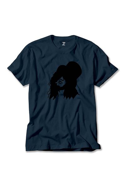 Z zepplin Μπλουζάκι Slash Portrait Navy Blue