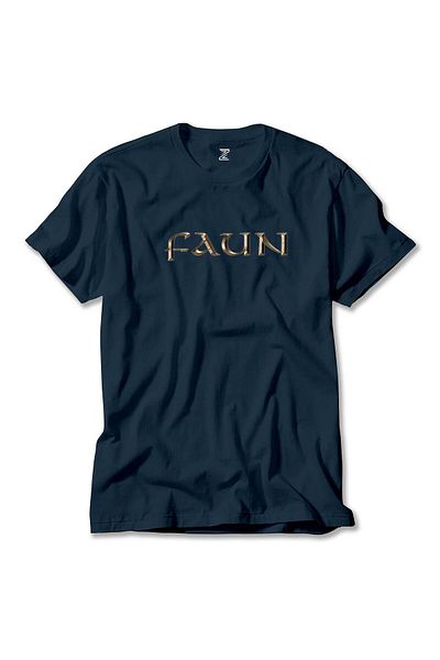 Z zepplin Μπλουζάκι με λογότυπο Faun Color Navy Blue