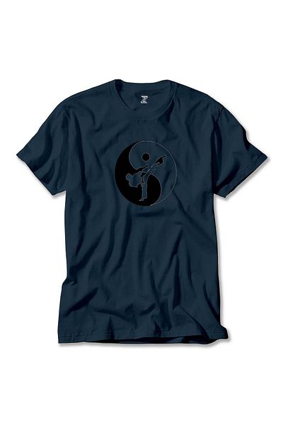 Z zepplin Μπλουζάκι Karate Symmetry Navy Martial Arts