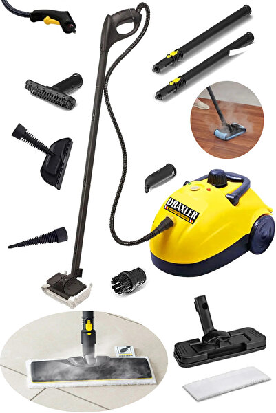 Pro Draxler Alman Daflong Series SCN201 1500W PROFESIONAL Buharlı Temizleyici Cam Temizleme
