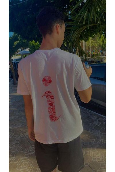 Touz Moda Tricou Kiss Design Letter Oversize