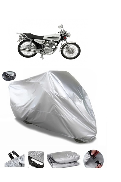 AUTOLION Mondial 175 Masti - Compatible Topcase and Premium Quality Moto Tarp...