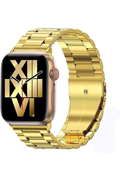 Rivor Apple Watch Seri 9 8 7 6 5 4 3 2 1 SE 38-40-41mm Uyumlu Kordon Paslanma...