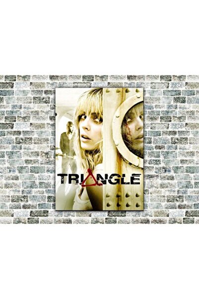 icase Masă triunghiulară din lemn