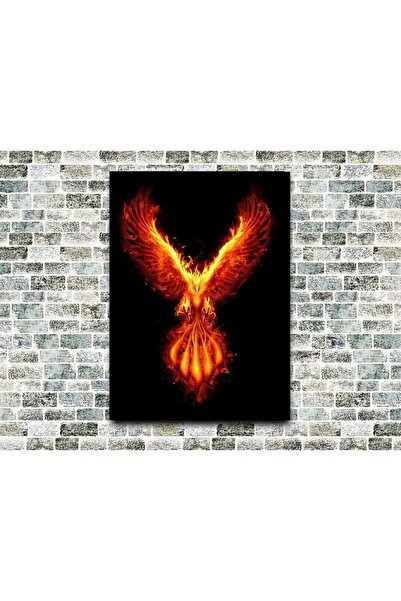 icase Ξύλινος πίνακας Φοίνικας Μεγάλου Μεγέθους