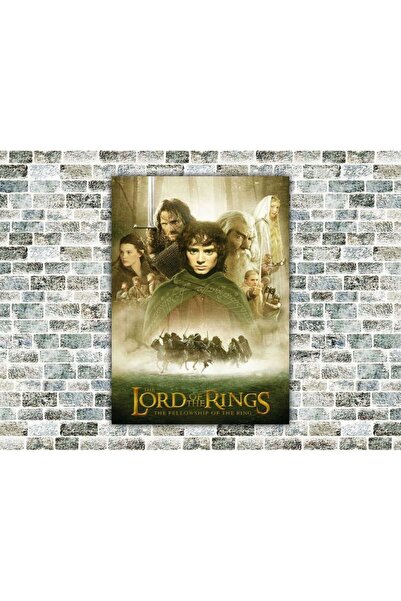 icase Ο Άρχοντας των Δαχτυλιδιών. Ξύλινος Πίνακας Δύο Πύργων