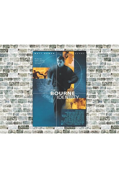 icase Bourne Identity Tablou din lemn de dimensiuni mari