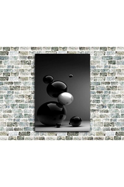 icase Διαμέρισμα με ασπρόμαυρο σχέδιο, Ξύλινος πίνακας ζωγραφικής