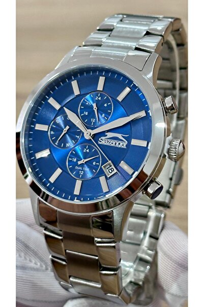 Slazenger Marka Çelik Kordon Armani Kasa 5 ATM Su Geçirmez Solmaya Karşı 2 Yıl Garantili Erkek Kol Saati