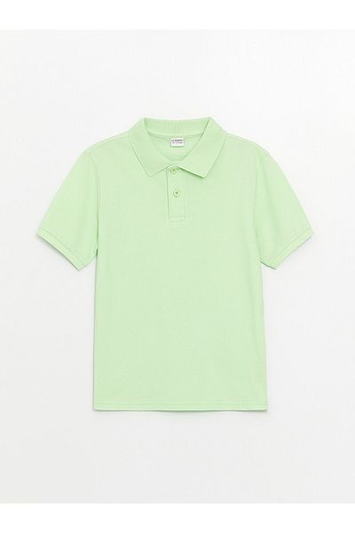 LC Waikiki Μπλουζάκι Polo Neck Basic κοντομάνικο για αγόρι