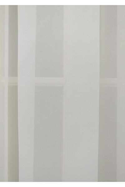 Evdepo Home Cortina din tul extraforat Crown Gata de utilizare O singură aripă