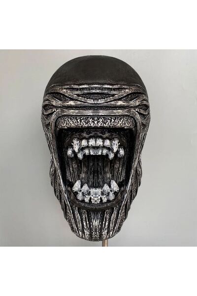 bamm AlienVsPredator Flim Maskesi Cosplay Halloween Cadılar Bayramı Korkunç M...