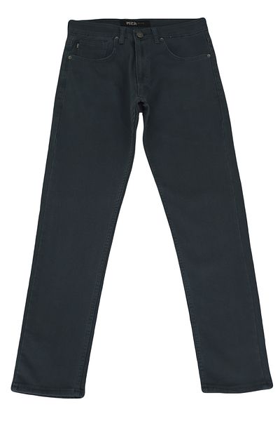 HACKER DENIM Fistan Store Men's Green High Waist Tube Leg Large Size Jean Trousers
