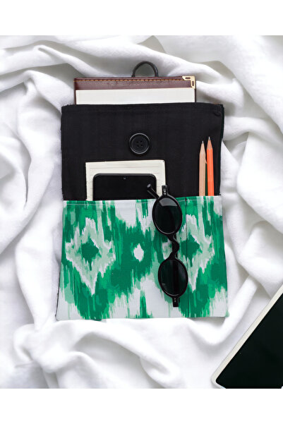 Cepli Kitap Kılıfı Fabric Book Cover Kitap Koruma Organizer Kitap Ve Kitap Çantası MCK9001