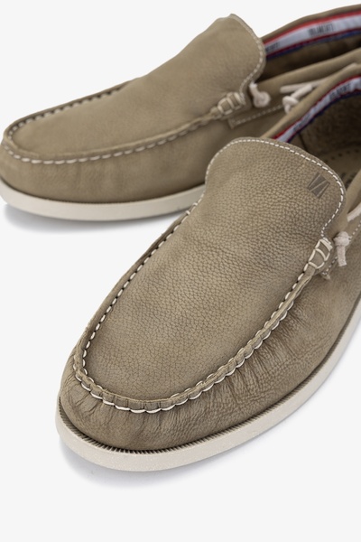 Valmenti Suren Men's Belly Up Genuine Leather Casual Shoes