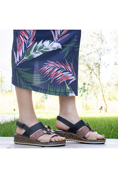 CONSUELO Ortopedik Deri Kadın Sandalet 11339