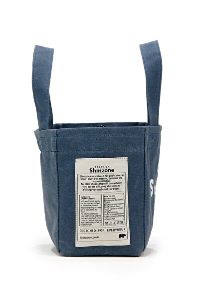 Shinzone Kadın S+Bag Gündelik Geniş Mavi Çanta