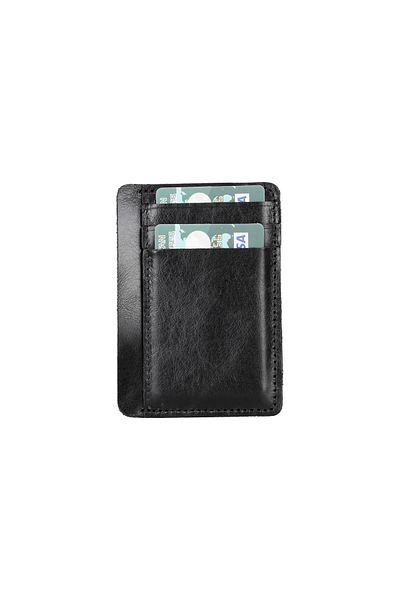 Lev Leather Θήκη πιστωτικής κάρτας ποιότητας γνήσιου δέρματος - Μεγάλη διάρκεια