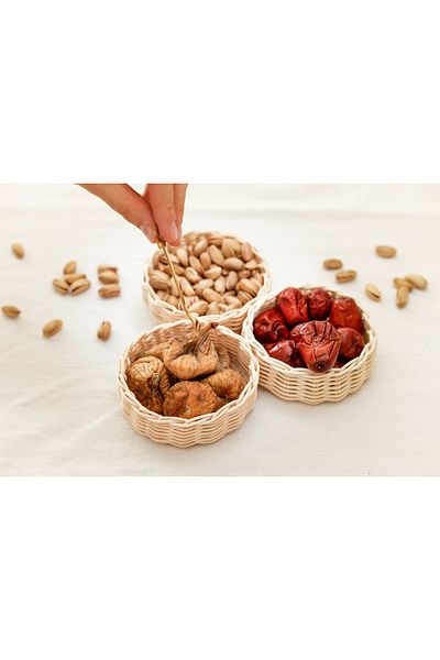 Maison Avf Rattan Set of 3 - Cookie Cut