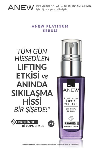 AVON Anew Platinum - Lifting and Tightening Effect Serum