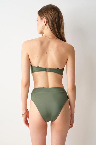 Pierre Cardin Angela Ψηλόποδα Μπικίνι Χακί Μονό Κάτω 239203