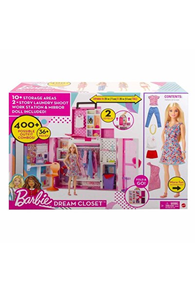 Barbie HGX57 Barbie ve Yeni Rüya Dolabı Oyun Seti