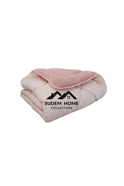Sudemhome لحاف ويلسوفت مزدوج الجوانب لحاف ويلسوفت الناعم الناعم 195*215 مسحوق