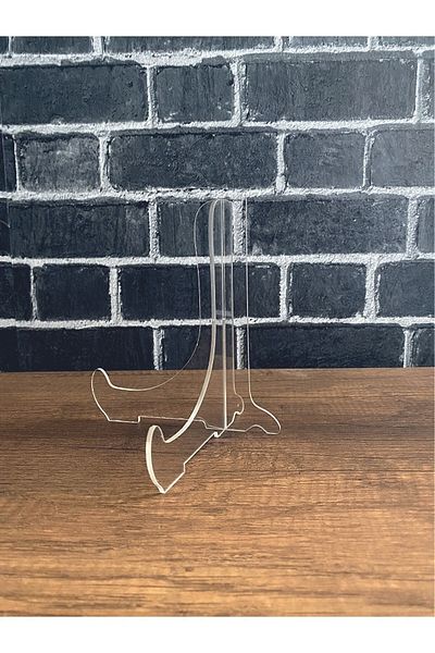 şamaksesuar 5pcs Plexi Frame Plate Display Foot Stand Exhibition Foot Transparent