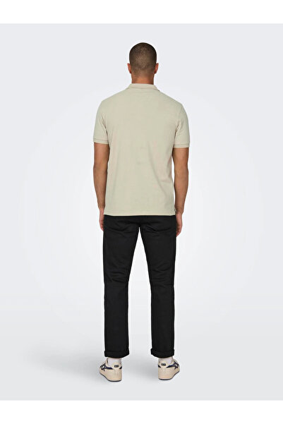 Only & Sons Ανδρικό μπλουζάκι Polo Neck Slim - 22029044