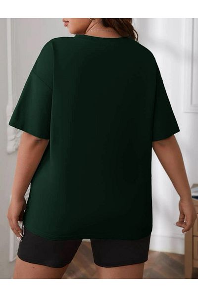 FAVORİST Σειρά Unisex T-Shirt Wide Fit - Plus Size (Oversize-Curve)
