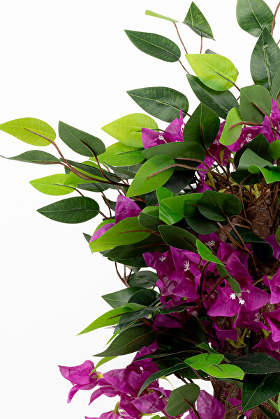 YAPAY ÇİÇEKÇİNİZ ΤΕΧΝΗΤΟ ΔΕΝΤΡΟ ΜΠΕΓΟΝΤΙΛΙΑΣ 60 εκ. ΣΕ ΛΕΥΚΟ ΧΡΩΜΑ ΜΕ ΠΕΤΡΙΝΗ ΛΕΠΤΟΜΕΡΗΣ ΣΤΟΙΧΕΙΑ