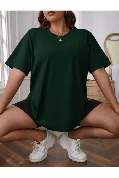 FAVORİST Σειρά Unisex T-Shirt Wide Fit - Plus Size (Oversize-Curve)