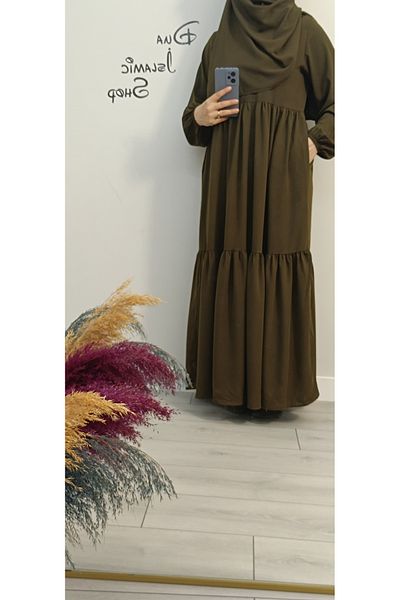 dua' is 1.Quality Medina Silk Shawl + Jilbab Clothes Set