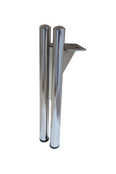 Metal Furniture Leg Anka Model 16 Cm Chrome 4 Pieces