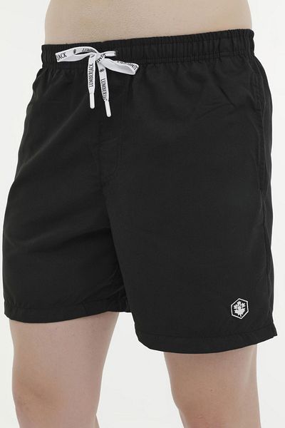 lumberjack Μαύρο ανδρικό σορτς θάλασσας ML GUSTAVO 19CT483 4FX