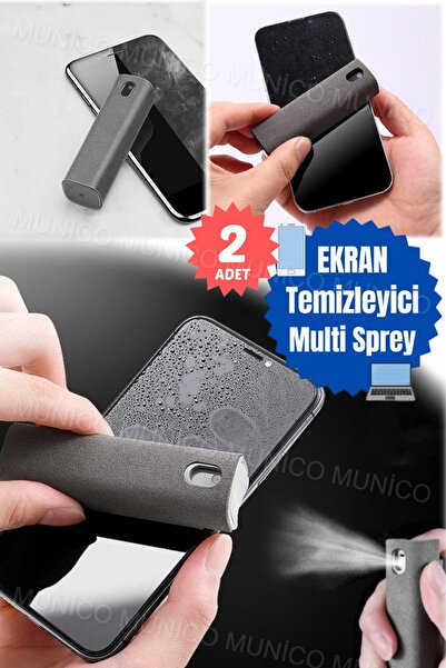 Munico 2 Adet Araba Cam Panel Ekran Temizleme Macbook Ekran Silmez Aparatı Sp...